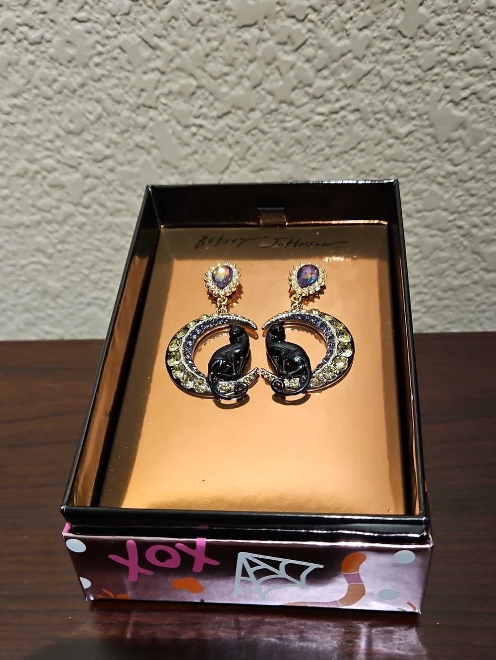 Betsey Johnson - Cat Stud Earrings